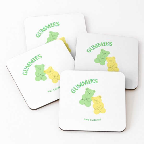 Item preview, Two Colored Gummy Bears: Double Sweetness on your T-shirt designed and sold by Mantasrl.