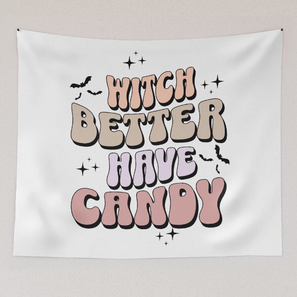Item preview, "Witch Better Have Candy" - Halloween Treat Tee designed and sold by WildWoodWaver.