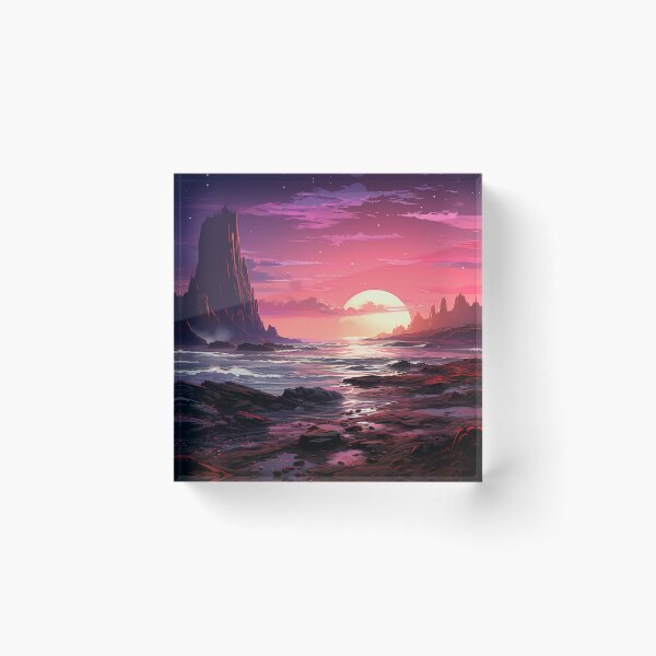 Item preview, Harmony of Celestial Whispers: An Ode to the Conversations Between Starlight and Sea designed and sold by oanaunciuleanu.