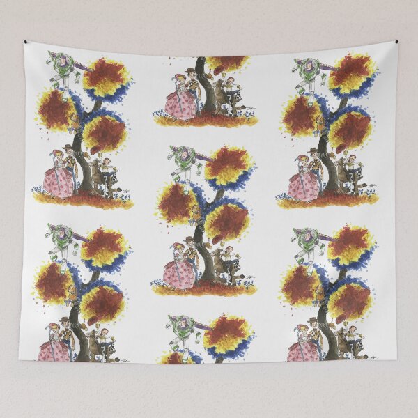 Item preview, Toy Story Watercolour Tree  designed and sold by carlottamascolo.