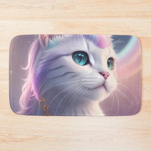 Item preview, American Shorthair cat as an adorable unicorn designed and sold by purrfect pattern.