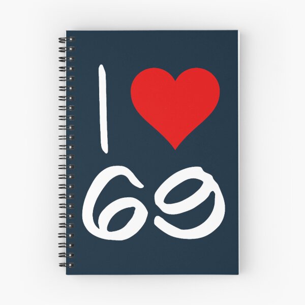 Item preview, I LOVE 69 ! Great Gift Idea For Girls and Boys designed and sold by LyricErnser.