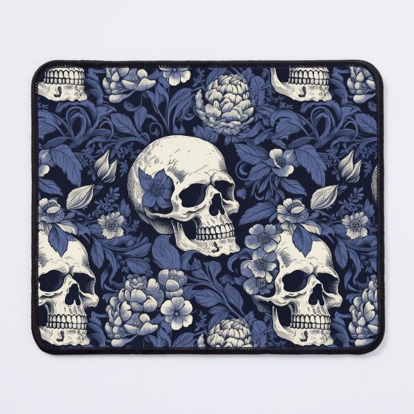 Item preview, Floral  Style Skull Pattern  designed and sold by BOYWANDER67.