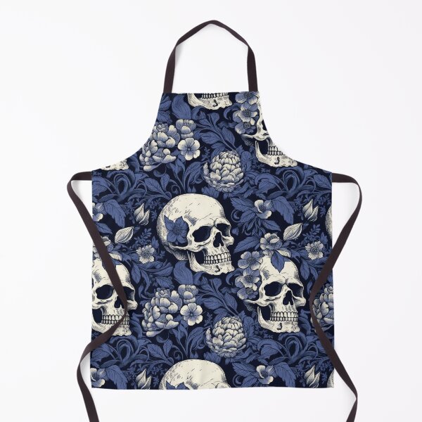 Item preview, Floral Style Skull Pattern designed and sold by BOYWANDER67.