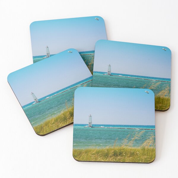 Item preview, Lighthouse | Lake Michigan designed and sold by TinyDinoDesigns.