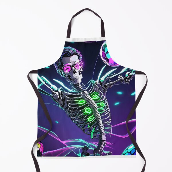 Item preview, skeleton with glasses dancing designed and sold by karlosss.