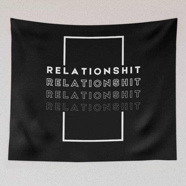 Item preview, Relationshit Heart Broken Relationship designed and sold by BunBuntheDog-.