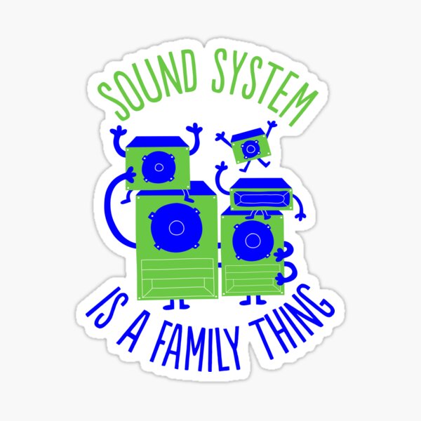 Aperçu de l'œuvre Sound system créée et vendue par Monsieur-Dupont.