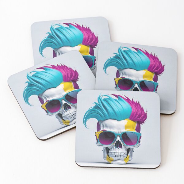 Item preview, skull with glasses designed and sold by karlosss.