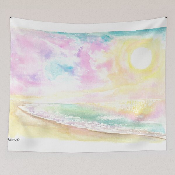 Item preview, Calm Beach Morning at the Adriatic Sea in Italy designed and sold by artshop77.