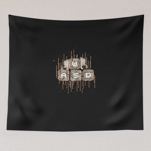 Item preview, WASD Gamer Graphic Tee designed and sold by AracelidsAllred.