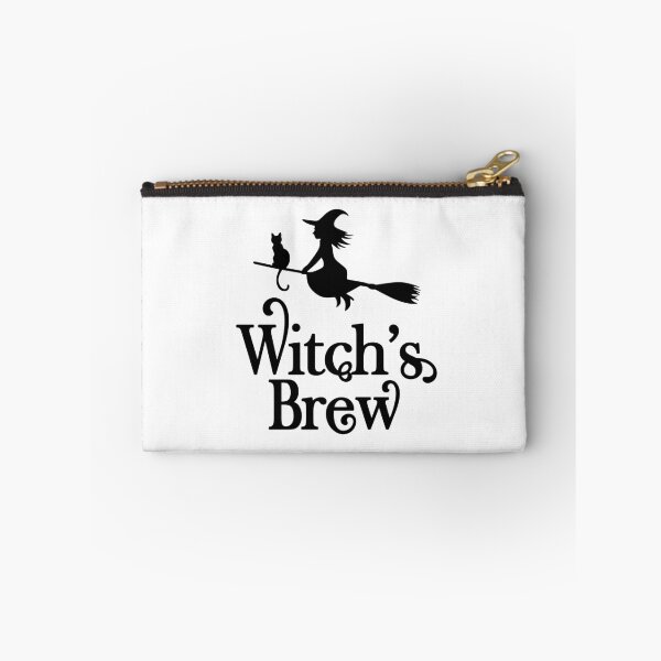 Item preview, Witch's Brew Black on White designed and sold by wisemagpie.