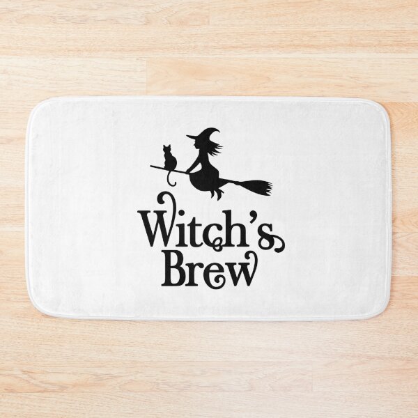 Item preview, Witch's Brew Black on White designed and sold by wisemagpie.