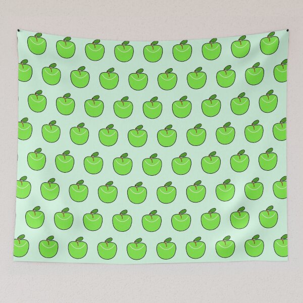 Item preview, green apple pattern design designed and sold by NAGNE.