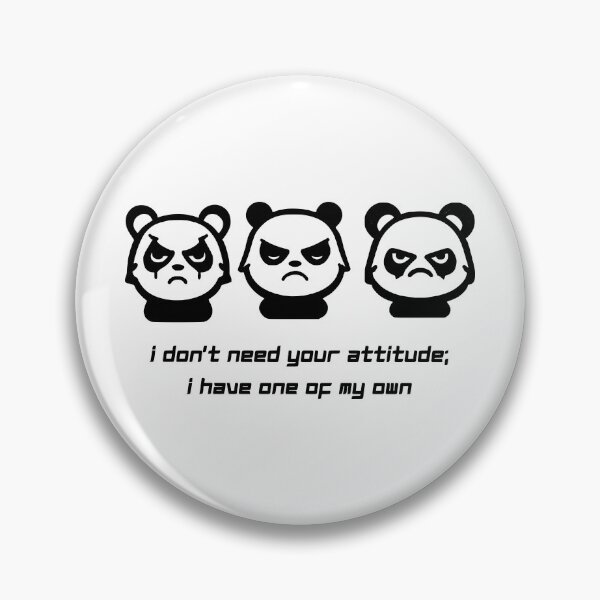 Item preview, Panda with an attitude designed and sold by filigreedigital.