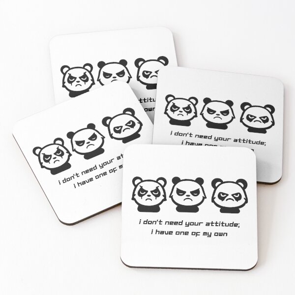 Item preview, Panda with an attitude designed and sold by filigreedigital.