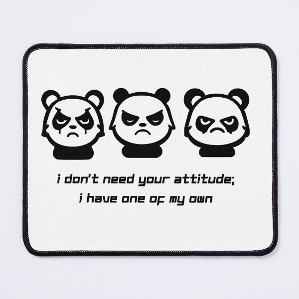 Item preview, Panda with an attitude designed and sold by filigreedigital.