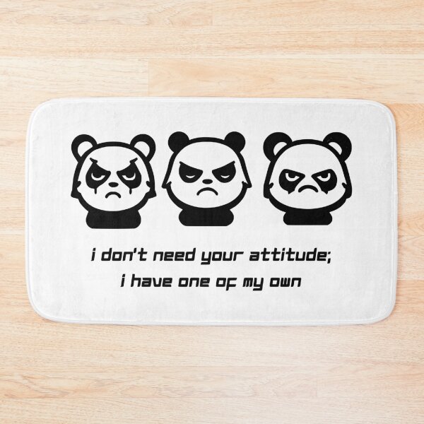 Item preview, Panda with an attitude designed and sold by filigreedigital.