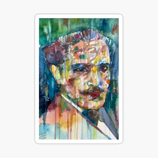 Item preview, ARTURO TOSCANINI watercolor portrait .2 designed and sold by lautir.