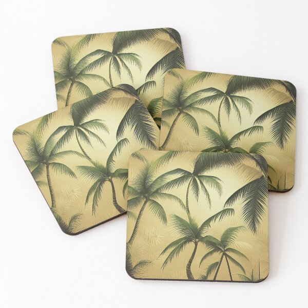 Item preview, wallpaper with palm trees designed and sold by karlosss.