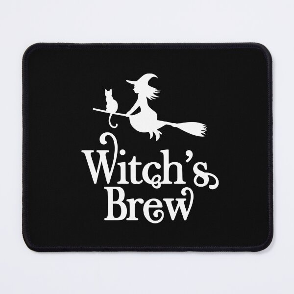 Item preview, Witch's Brew White on Black designed and sold by wisemagpie.