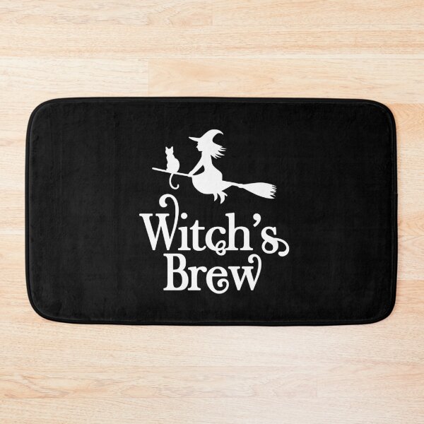 Item preview, Witch's Brew White on Black designed and sold by wisemagpie.