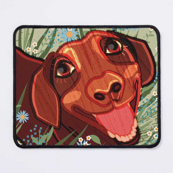 Item preview, a contented dog's face  designed and sold by Kosinskaya.