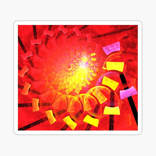 Item preview, Red Yellow Spiral designed and sold by KimSyOk.