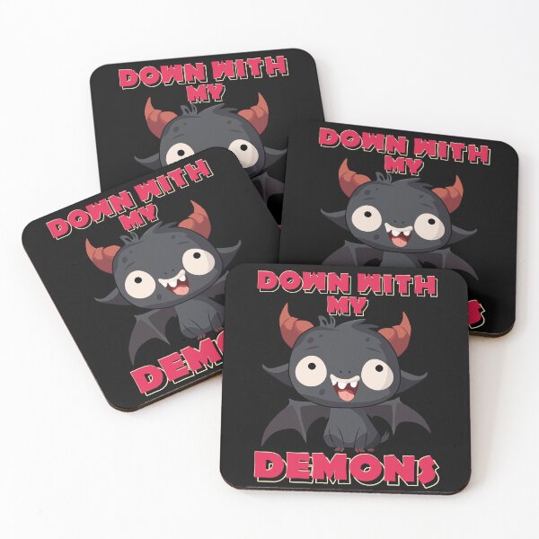 Item preview, Down With My Demons Cute Creature designed and sold by ciken007.