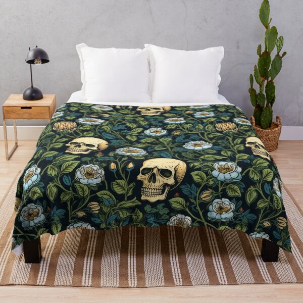 Item preview, Floral Style Skull Pattern 5 designed and sold by BOYWANDER67.