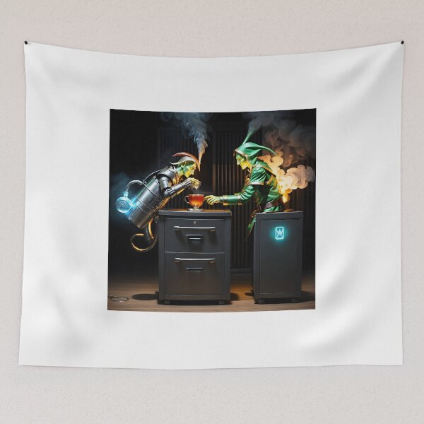 Item preview, Elves High Tea designed and sold by Everythingstakn.