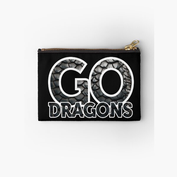 Item preview, Dragons Team Mascot School Spirit Game Night Dragon Skin Fan  designed and sold by smartrocket.