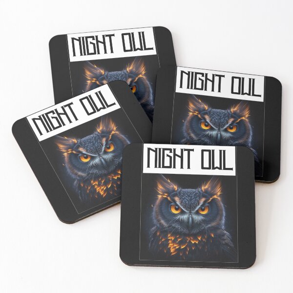 Item preview, Night owl apparel, Night owl-themed products, Night owl merchandise designed and sold by ZingZone.