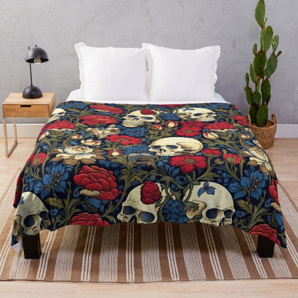 Item preview, Floral Skull Pattern 6 designed and sold by BOYWANDER67.