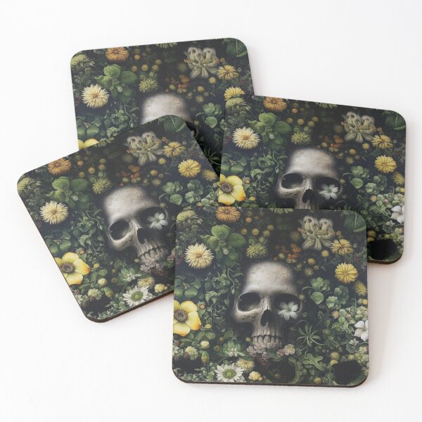 Item preview, Floral Skull Pattern 7 designed and sold by BOYWANDER67.