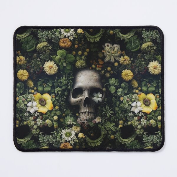 Item preview, Floral Skull Pattern 7 designed and sold by BOYWANDER67.