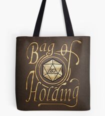 Bag of Holding (dark leather look) Tote Bag