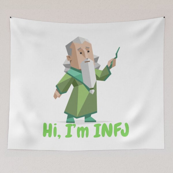 Item preview, Hi, I'm INFJ designed and sold by audhdmuslimah.