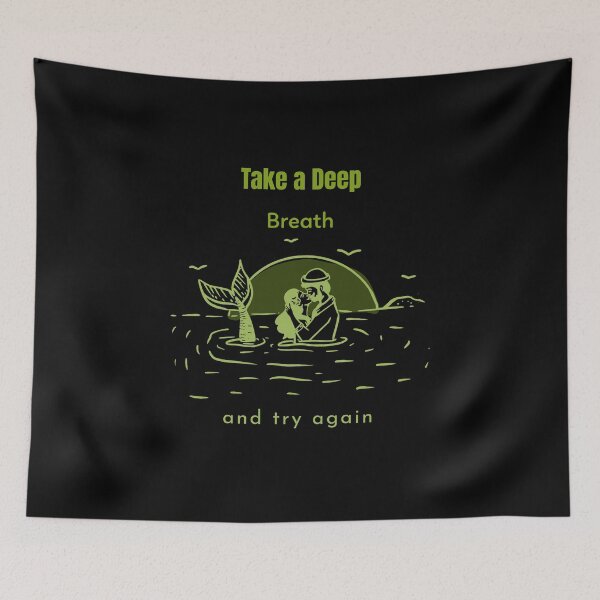 Item preview, Sirenas Take a Deep Breath Faith Saying designed and sold by SirenasWorld.
