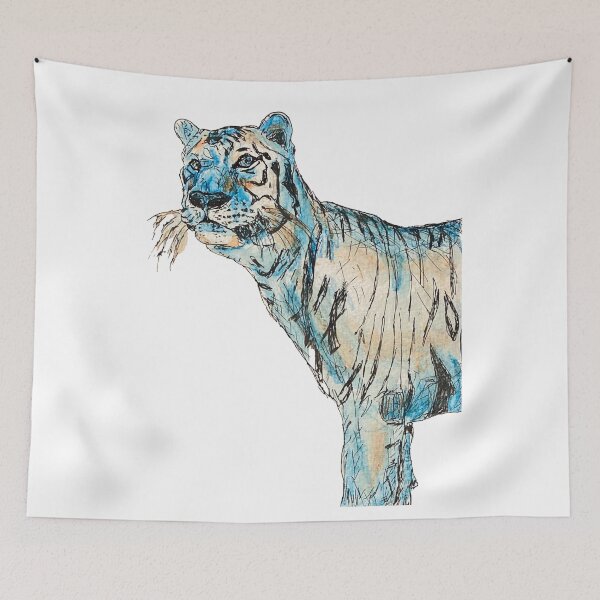 Item preview, The sad old tiger at the Haifa zoo designed and sold by SHARON NAKAR.