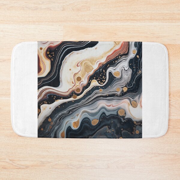 Item preview, Abstract multicolor marble pattern designed and sold by SmileshareShop.