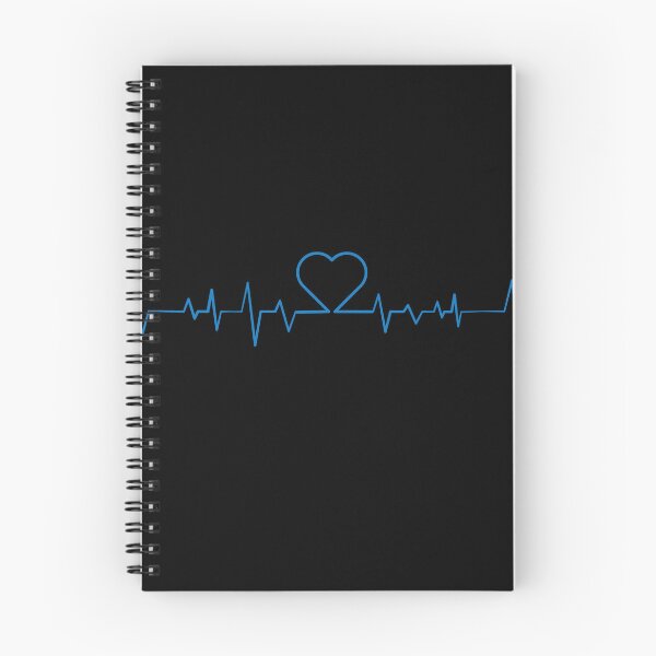 Item preview, Love Compass Heartbeat Blue Line Heart designed and sold by RE-AL.