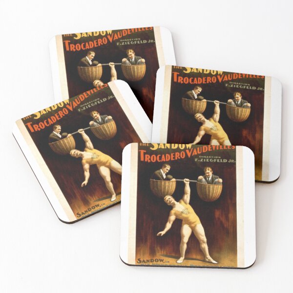 Item preview, Vaudeville Poster - Sandow Strongman designed and sold by seaplain.