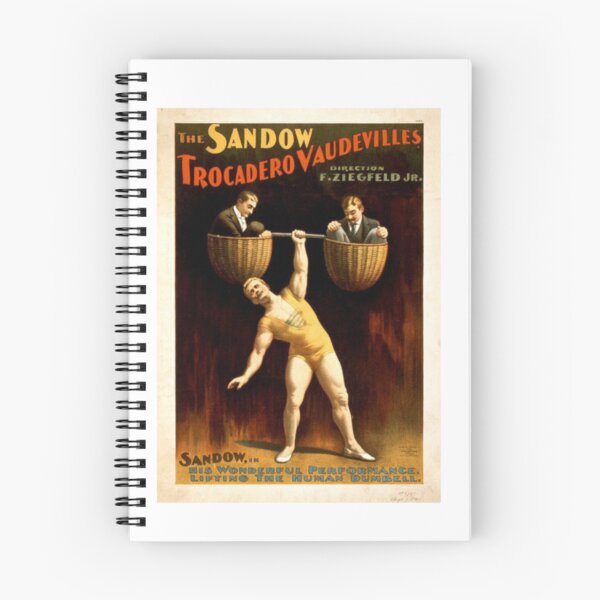 Item preview, Vaudeville Poster - Sandow Strongman designed and sold by seaplain.