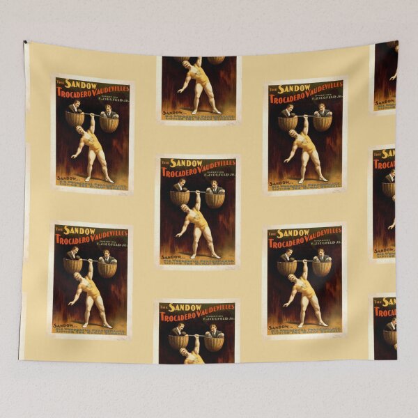 Item preview, Vaudeville Poster - Sandow Strongman designed and sold by seaplain.