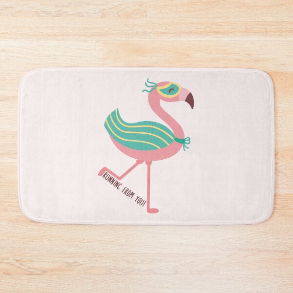 Item preview, Running from You Flamingo designed and sold by TakaTatu.