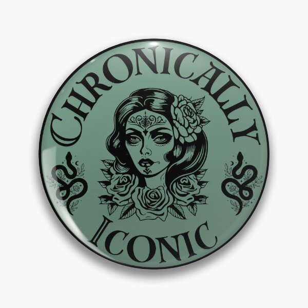 Item preview, Chronically Iconic Green designed and sold by Madeleine39.
