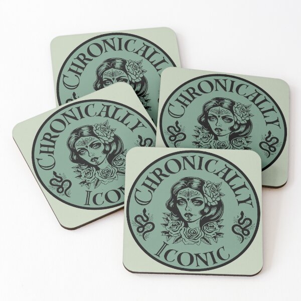 Item preview, Chronically Iconic Green designed and sold by Madeleine39.