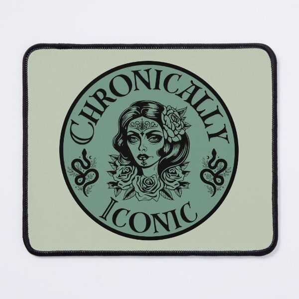 Item preview, Chronically Iconic Green designed and sold by Madeleine39.