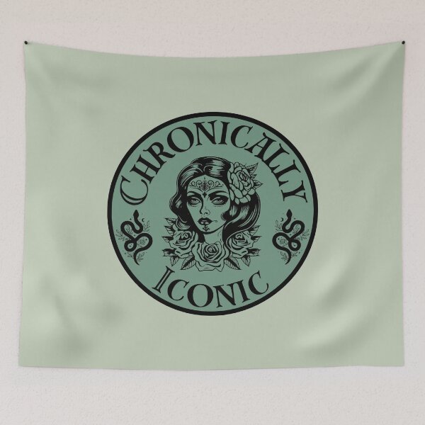 Item preview, Chronically Iconic Green designed and sold by Madeleine39.